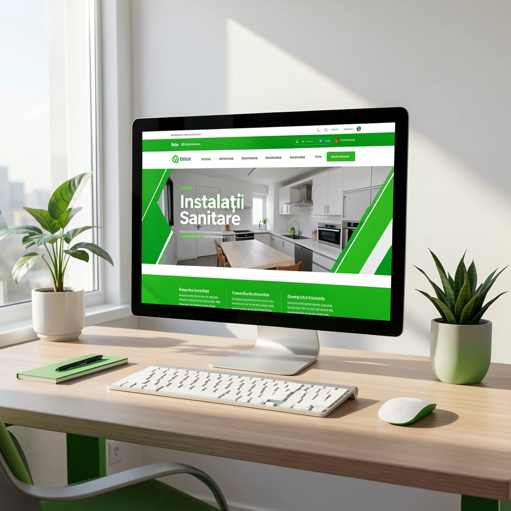 Creare Site Gratis pentru Instalații Sanitare în Arad – Ofertă Limitată 2026