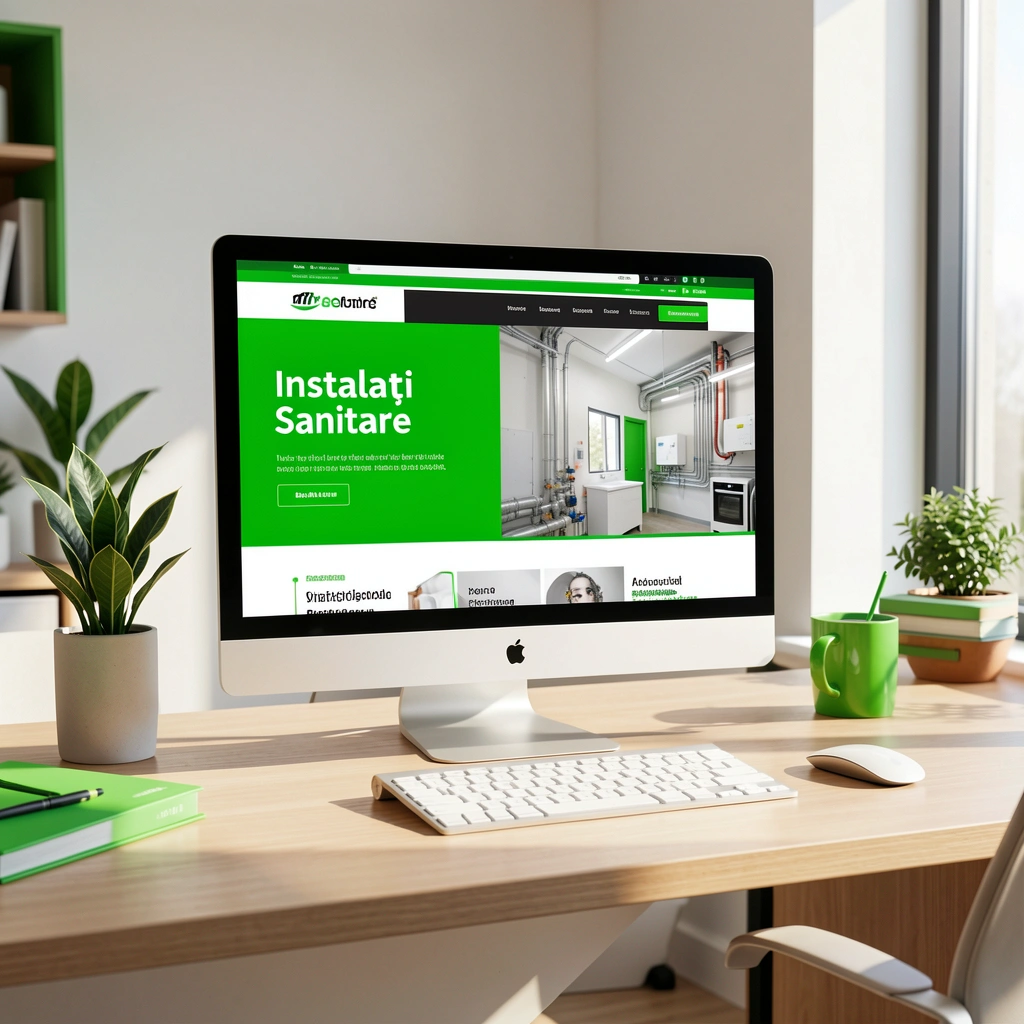 Creare Site Gratis pentru Instalații Sanitare în Argeș – Ofertă Limitată 2026
