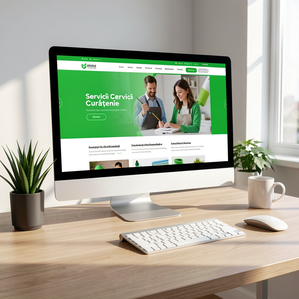 Creare Site Gratis pentru Servicii Curățenie în Maramureș – Ofertă Limitată 2026