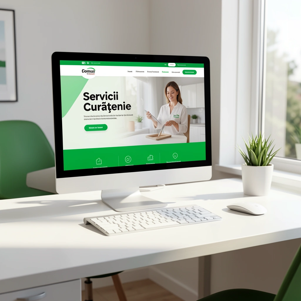 Creare Site Gratis pentru Servicii Curățenie în Timiș – Ofertă Limitată 2026